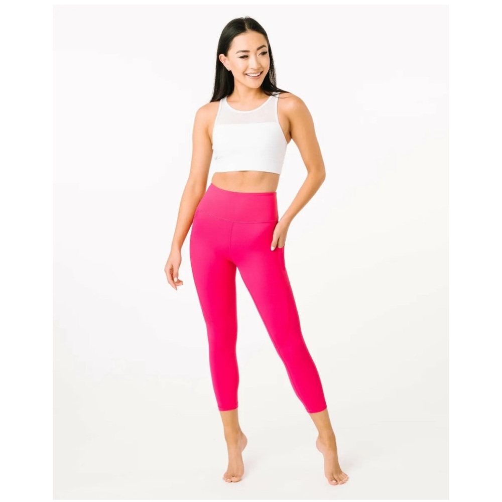 Hot Pink Zyia Capri leggings